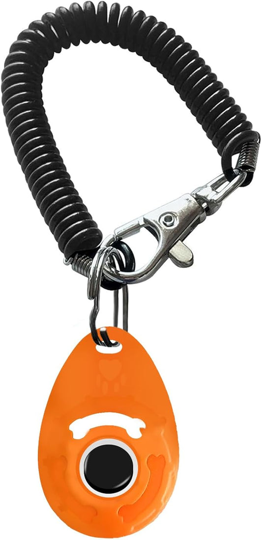 MODUS Pet Training Clicker for Dogs - Clicker with Adjustable Wrist Strap - Positive Reinforcement Clicker for Dogs, Cats, Puppies