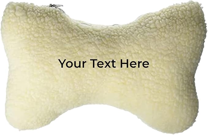 Personalized Passion Bone Shaped Pillow for Dog - Perfect Shaped Toy for Pets Personalized Name Pet Dog Toy for Play and Rest - Small