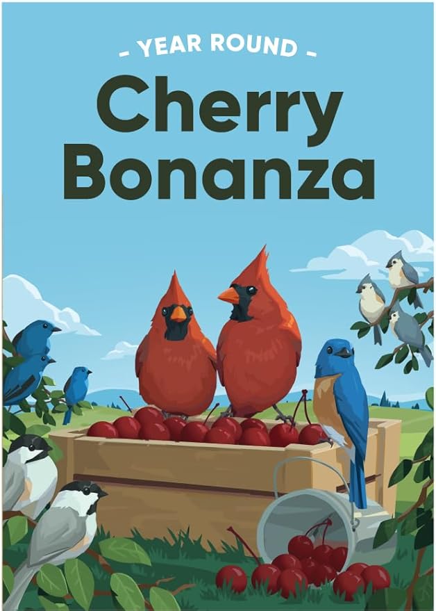 Bird Pro Holistic Bird Seed - Premium Seed for Backyard Feeding (36 Pounds, Cherry Bonanza)