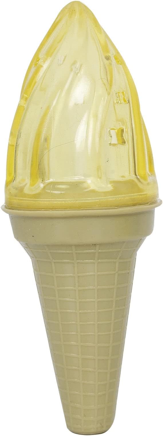 Pet Life 'Lick and Gnaw' Ice Cream Summer Cooling Cat and Dog Toy - Rubber Dog Toy That is Also a Pet Teether Toy - Simply Fill with Water and Freeze