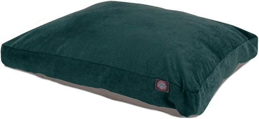 Majestic Pet Villa Rectangle Dog Bed Washable – Non Slip Comfy Pet Bed – Crate Bed with Removable Washable Cover – Kennel Bed for Sleeping, Polyester Fiber, Large, Marine