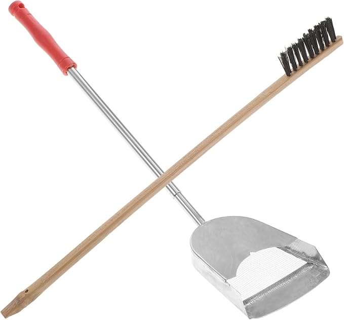 BESPORTBLE 2pcs Parrot Cage Cleaning Tool Set Brush and Shovel for Pet Bird Care for Pets Create Living Environment Selection