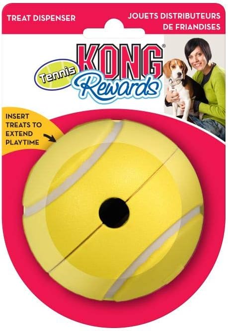 KONG Rewards Tennis Treat Dispenser Dog Toy (Small)