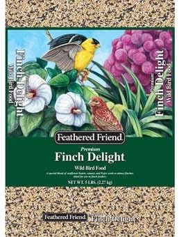 Feathered Friend Finch Delight Bird Food 5 Pound