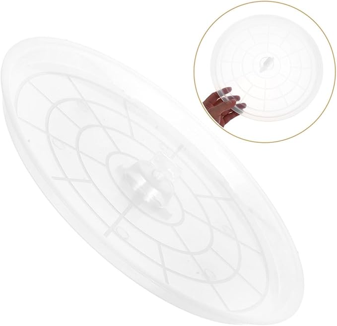 2pcs Transparent Bird Cage Tray for Small Animals Poop Holder for Parakeet Budgie and Small Birds Holder for Cages