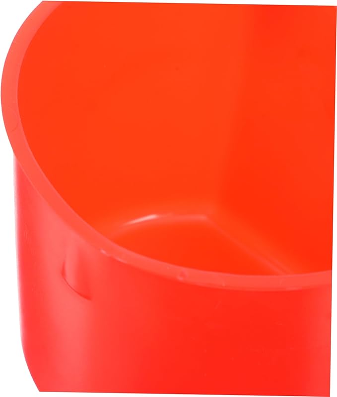 KESYOO 4pcs Hanging Plastic Chicken Feeding Bowls Convenient Water Cups for Bird Cages Small Animals Easy to Pet Hydration