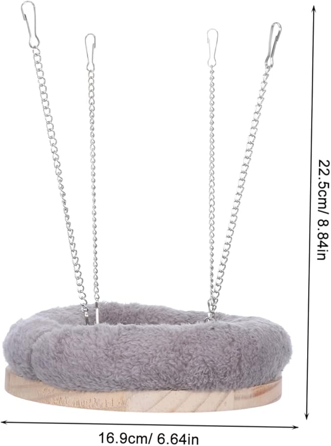Sosoport Bird Cage Hammock for Parakeets and Small Birds Cozy Winter Nest for Cockatiels and Conures Soft and Comfortable Hanging Bed Health- for