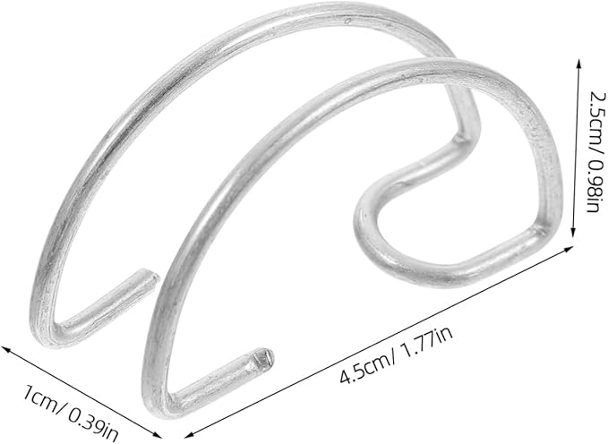BESPORTBLE 40pcs Heavy-Duty Cage Door Hooks Multifunctional Hooks for Bird and Rabbit Cages Space-Saving Design for Home Use Durable Steel Construction