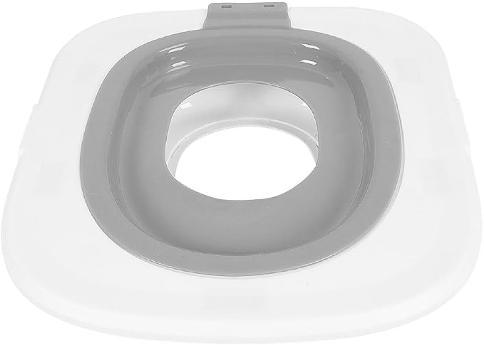 Mingzhe Cat Toilet Training Kit Reusable Pet Urinal Removable Toilet Trainer System for Home Pet Shop Made of ABS Material Size 37x40cm (Gray)
