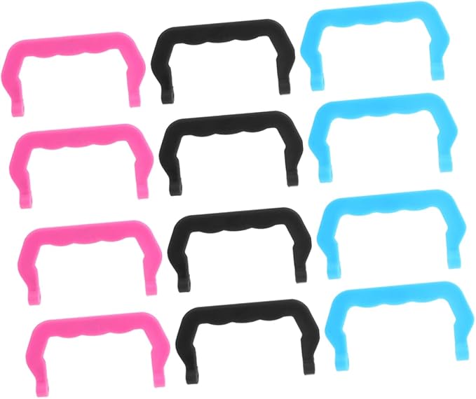 KESYOO 12pcs Plastic Pet Cage Handles Easy to Install Lift Handles for Dog Crates Cages and Birdcages Ergonomic Design for Indoor and Outdoor Use