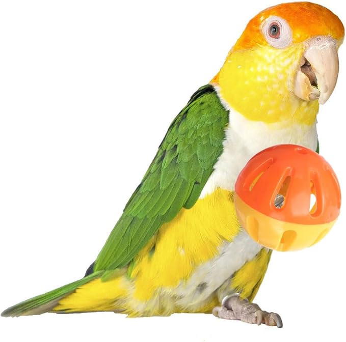 Super Bird Creations SB1055 Birdie Balls Bird Foot Toy, Medium Bird Size, 2" Diameter (4 Pack)