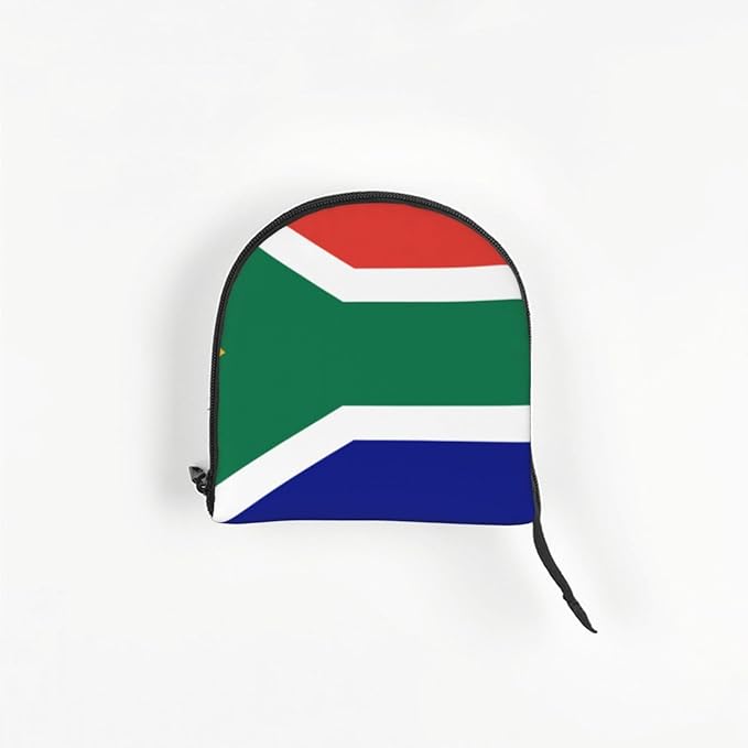Foldable Pet Carrier Sling - Waterproof Small Dog & Cat Travel South African Flag Tote with Safety Hook for Hiking