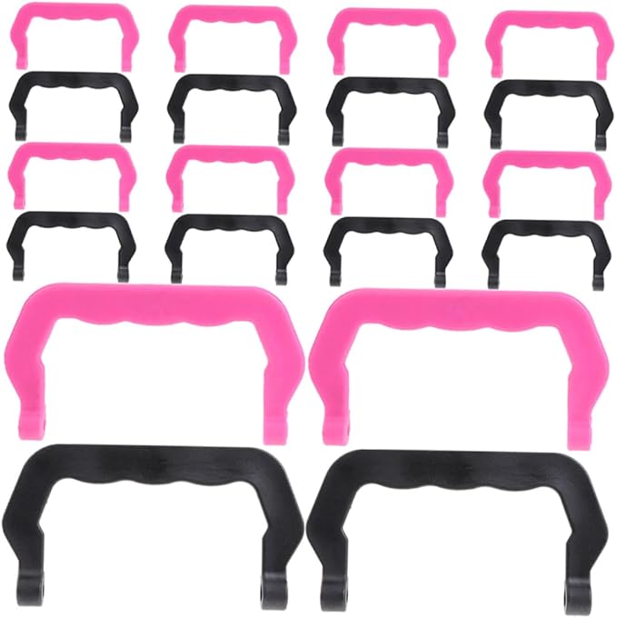 20pcs Portable Pet Cage Handle Set Thickened Plastic Bird Cage Lifting Handle for Hamsters Rabbits Birds Lightweight Comfortable Grip for Outdoor Use