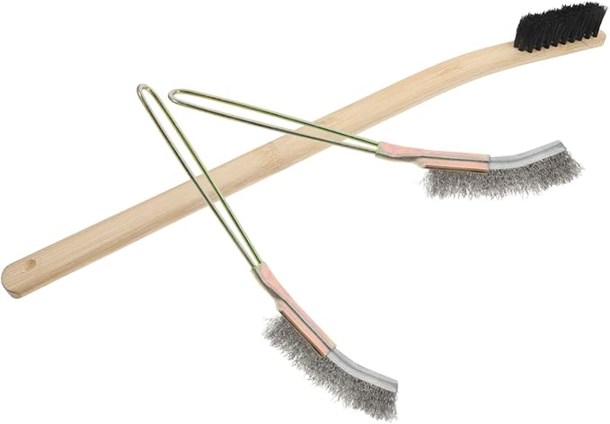 BESPORTBLE 3pcs Bird Cage Cleaning Brush Soft Bristles for Birdcage Maintenance Construction Portable Parrot Cage Cleaner Tool for Pet Owners
