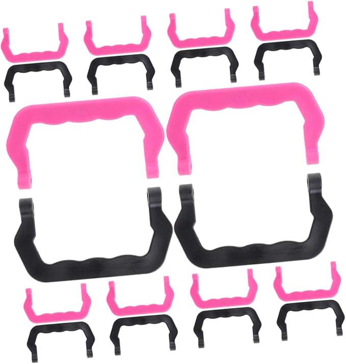 Levemolo 20pcs Portable Birdcage Handles Plastic Handles for Pet Cage Safe and Easy to Carry Suitable for Guinea Pigs Birds Hamsters