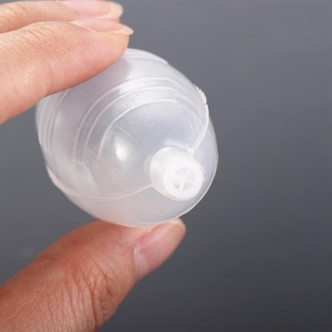 GANPUB 10Pcs Squeaky Noise Maker Bb Squeakers Squeakers Repair Fix Insert Replacement Plastic Dog Cat Parrot Bird Rabbit DIY Toys Accessories Squeakers for Dog Squeaky Toys, Transparent