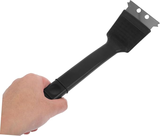 Yardwe Stainless Steel Bird Cage Cleaning Brush Scraper Bird Droppings Removal Tool for Easy Cleaning of Birdcages and Accessories