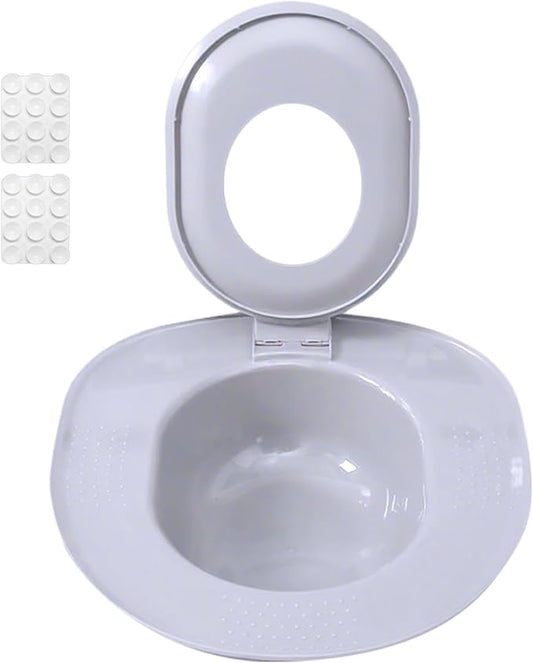 Cat Toilet Trainer, Cat Toilet Seat Training Kit Portable Litter Box Train Your Cats to Use The Toilets