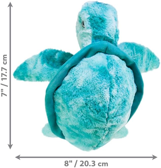 KONG SoftSeas Dog Toy – Plush Squeaky & Crinkle Toy for Dogs, Soft Thick Fabric, Ideal for Cuddling & Indoor Play (Small, Octopus/Turtle Combo)