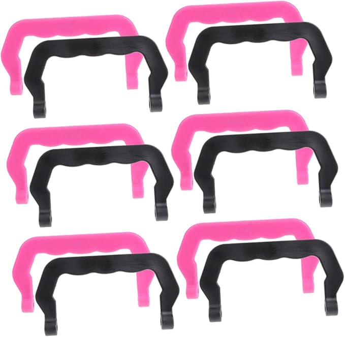 HANABASS 20pcs Multi-use Pet Cage Handles Plastic Cage Lifting Handles for Birds Parakeets Guinea Pigs Hamsters Easy Installation