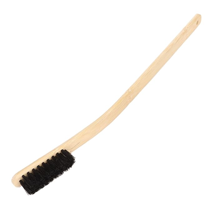 Bird Cage Cleaning Brush, Brushes Steel Long Handle Bird Cage Cleaning Tool Birdcage Accessory with 3 Size Options for Small Animal Enclosures Brush, Wood