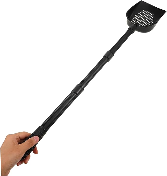 SHINEOFI Fish Tank Cleaner with Detachable Long Handle Multi-Functional Gravel Sand Shovel for Aquarium Maintenance Safe Non-Damaging Aquarium Cleaning Tool for Fish Tanks and Aquatic Pets