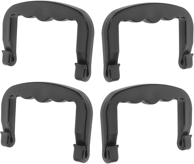 POPETPOP 4pcs Portable Pet Cage Handle Durable Plastic Replacement Handles for Easy Installation Birdcages Dog Crates and Hamster Cages Comfortable and Convenient Design