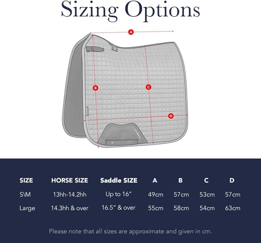 LeMieux Suede Dressage Square - English Saddle Pads for Horses - Equestrian Riding Equipment and Accessories