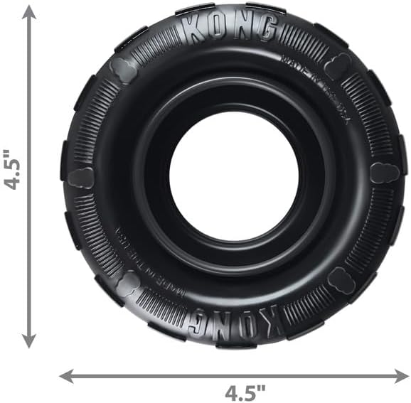 (3 Pack) KONG Tires Extreme Dog Toy, Medium/Large