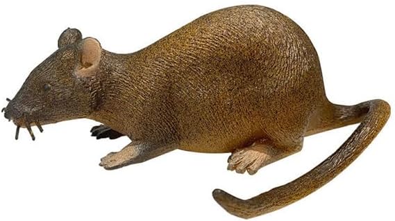 Realistic Cat Mouse Toy Soft Silicone Chew Durable Cat Entertainment Mouse Interactive Catnip Toy 5.5 x 2 Inches