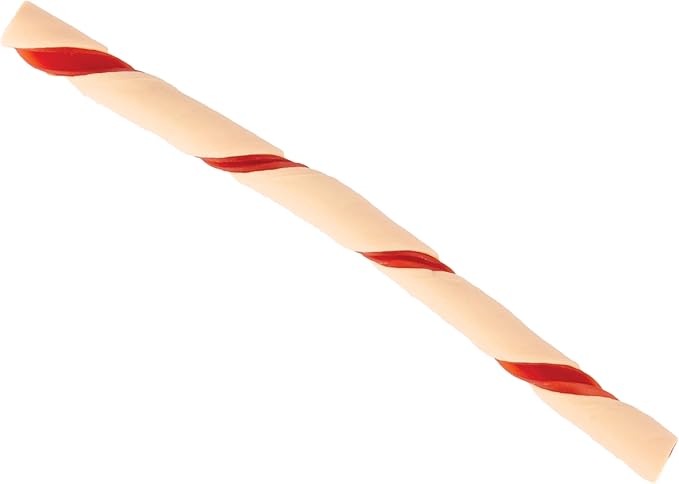 Dingo Twist Sticks Premium Rawhide Treats For Dogs Made with Real Chicken, 50 Count