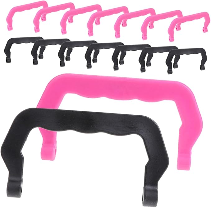 20pcs Portable Bird Cage Handles Lightweight Plastic Handles for Hamster Cages Easy to Install Comfortable Grip Multi-use Accessories