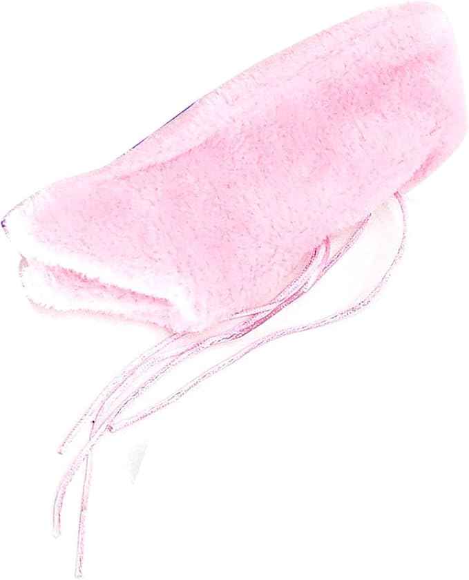 Bird Corner Fleece Warmer, Soft Velveteen Bed for Parrot Parakeet Cockatiel, Lightweight Washable Bird Cage Blanket, Winter Warm Hideaway (Pink)