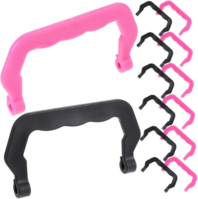 20pcs Portable Pet Cage Handles Multi-use Plastic Birdcage Hamster and Accessories Smooth Design for Easy Installation and Repeated Use