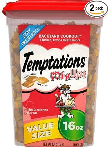 Temptations Mixups Treats for Cats - Backyard Cookout (Pack of 2)