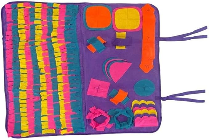Pet Box Bundle: Assorted Toys for Dogs Pigs Rabbits Cats and Small Animals - Interactive Playtime Variety Pack with Treat Balls Snuffle Mats Games & Toys