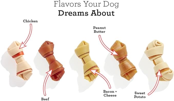 DreamBone Large Chews With Real Chicken, Rawhide-Free Chews For Dogs, Treat Your Dog to a Rawhide Free Chew, 3 Count
