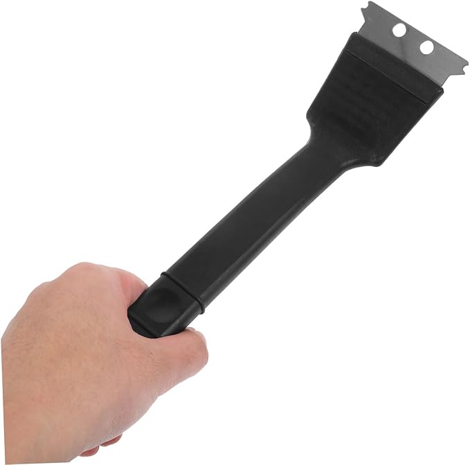 YARNOW Stainless Steel Bird Cage Cleaning Brush Scraper Non-Shedding Bristles for Easy Removal of Droppings Accessory for Bird Nest and Cage Maintenance