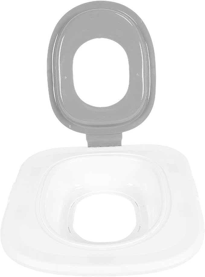 Sorandy Cat Toilet Training Kit, Reusable Pet Toilet Trainer, Detachable Cat Litter Box with Hygienic Design, Ideal for Cats & Pet Training (Grey)