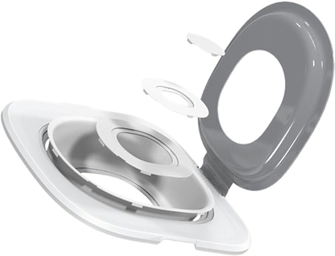 Cat Toilet Training Kit - Poratble Cat Toilet Cleaning Trainer, Eco-Friendly Toilet Litter Box Trainer | Reusable Sand Box Cat Trainer, Easy to Use Cat Toilet Trainer for Hygienic Pet Cleaning