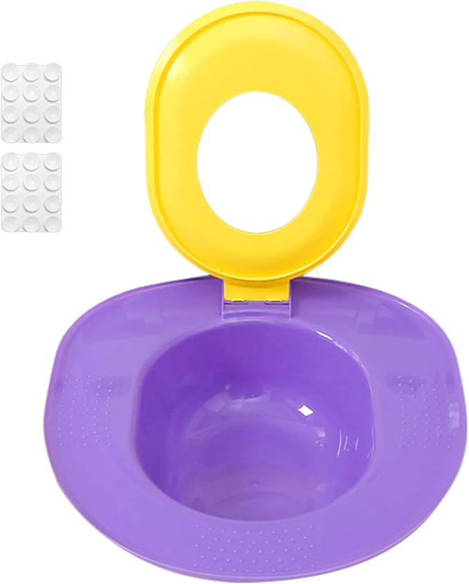 Cat Toilet Trainer, Cat Toilet Seat Training Kit Portable Litter Box Train Your Cats to Use The Toilets