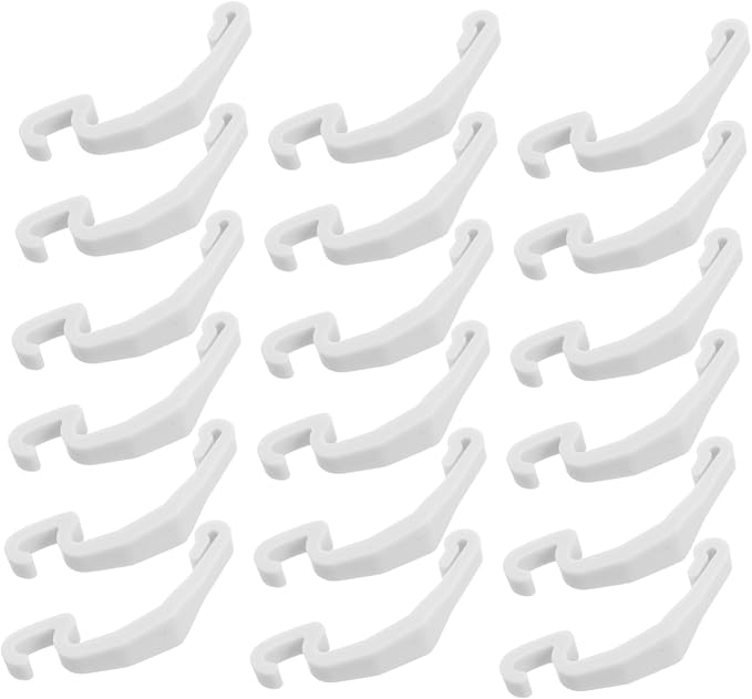 20pcs Rabbit House Fasteners Small Animal Cage Clips Secure Wire Clips for Rabbit Hamster and Bird Cages