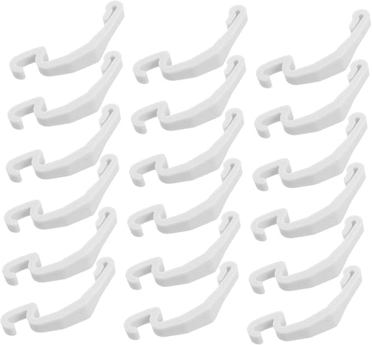 20pcs Rabbit House Fasteners Small Animal Cage Clips Secure Wire Clips for Rabbit Hamster and Bird Cages