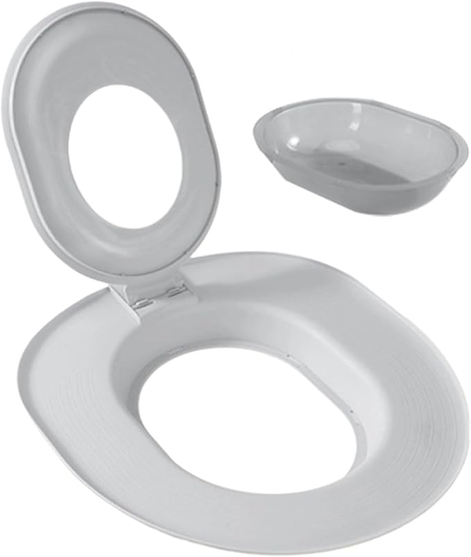Feline Toilet Training Kit, Washable Pet Potty Trainer, Removable & Portable Training Set for Home, Easy Setup, Sturdy