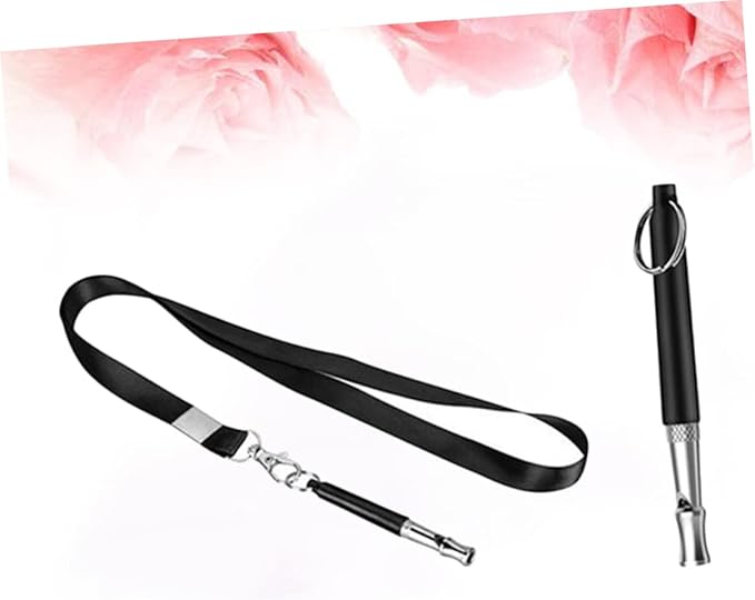 Kisangel 1set Pet Training Tool Set Clicker Whistle and Rope Practical Training Essentials for Puppies and Dogs