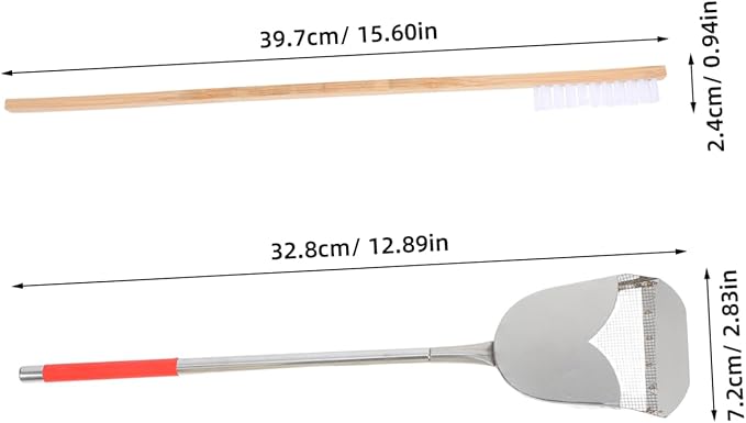 2pcs Bird Cage Cleaner Brush Set Droppings Shovel Durable Pet Bird Supplies for Easy Cleaning of Small Animal Cages Reliable Tools for Healthy Environment