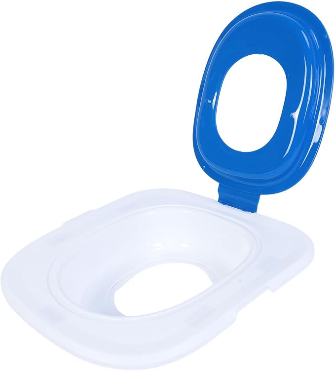 Cat Toilet Training Kit | Reusable Pet Toilet Trainer for Home Use | Removable Urinal System Fits All Cat Sizes/Breeds | ABS Material, Easy to Maintain (Blue)