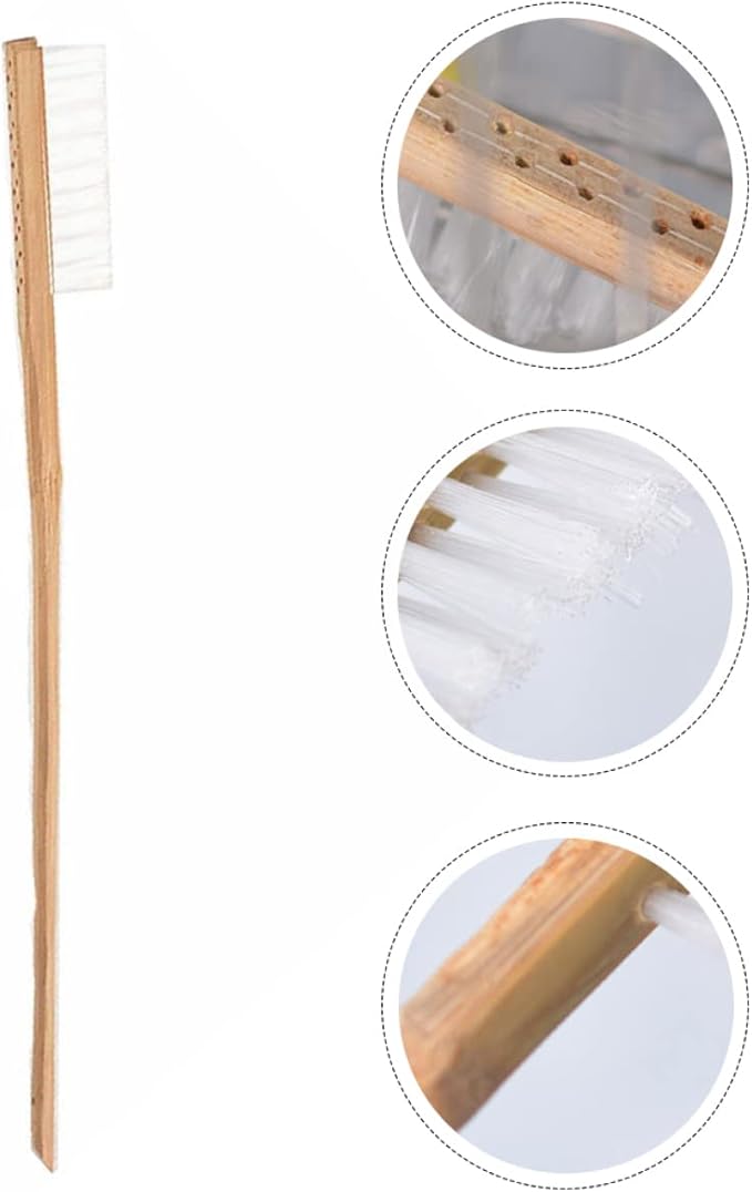 LIOOBO 1Pc Long Handle Bird Cage Cleaning Brush Durable for Parrot and Cockatiel Cages Essential Cleaning Accessory for Bird Owners Cage Cleaning Brush