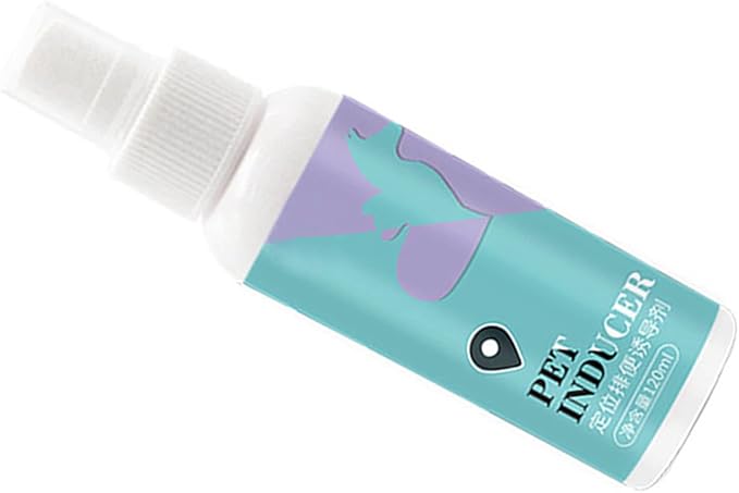 Potty Training Spray for Dogs and Cats, 120ml Pet Housebreaking Aid with Odor Attractant, Potty Training Aid Spray for Indoor and Outdoor Use to Establish Good Habits