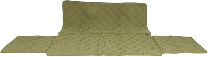 CPC Diamond Quilted Couch Protector, 60-Inch, Sage
